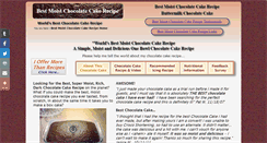 Desktop Screenshot of bestmoistchocolatecakerecipe.com